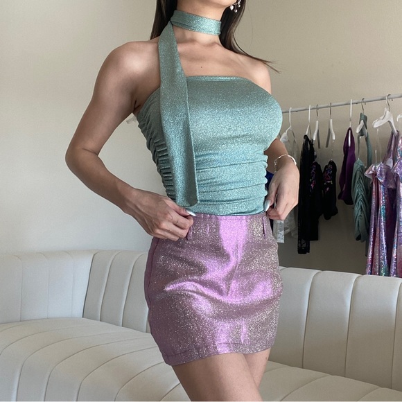 Jade tube top with scuff - Picture 4 of 7